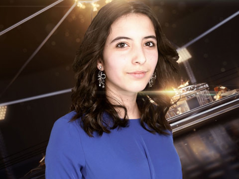 Карина Исмаилова вышла в следующий этап конкурса юных певцов