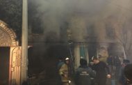 В Махачкале сгорел двухэтажный дом