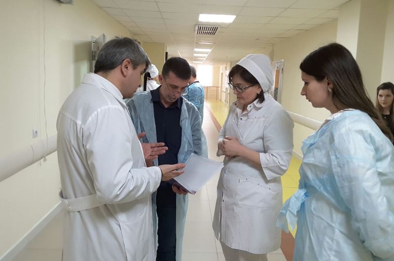 Ведущие врачи Санкт-Петербурга ознакомилась с работой дагестанских больниц