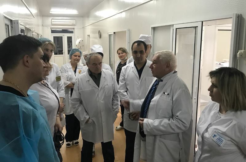 Главный реаниматолог СКФО проверил городскую больницу Хасавюрта