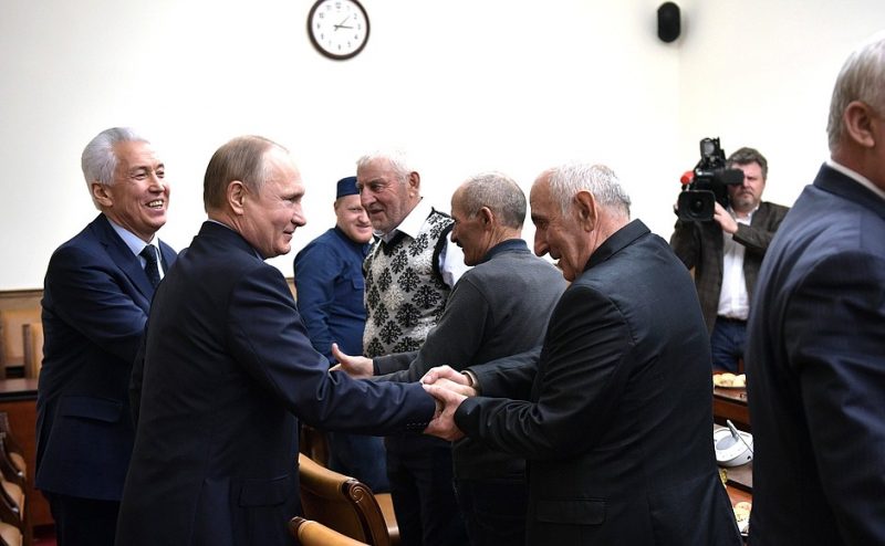 Владимир Путин уверен, что дагестанцы поддержат борьбу с коррупцией