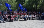 В Махачкале прошла акция «Бессмертный полк» с участием детей-инвалидов