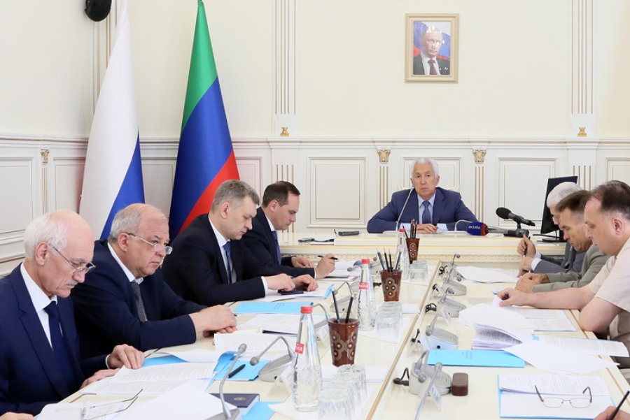 Владимир Васильев провел заседание Совета безопасности Дагестана