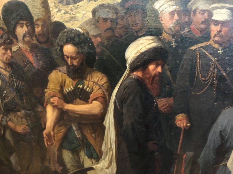 Картине Горшельта, изобразившего пленение Шамиля, вернули в музее прежнее название