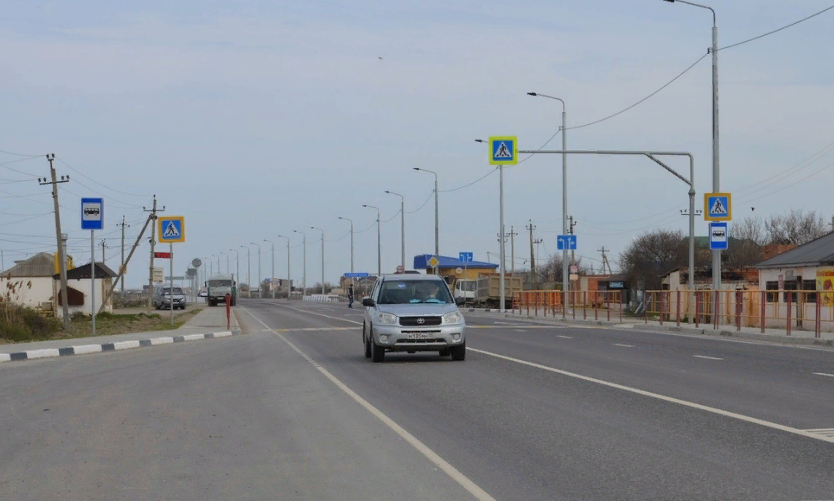 В Дагестане на федеральных трассах установлены светофоры и дорожные знаки