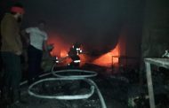 На рынке в Хасавюрте произошел пожар