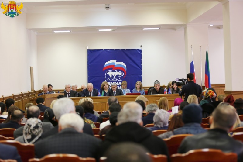 Махачкалинские единороссы поддержали кандидатуру Дадаева на пост мэра