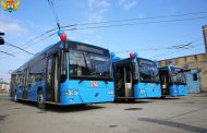 В Махачкалу поступили новые инновационные троллейбусы