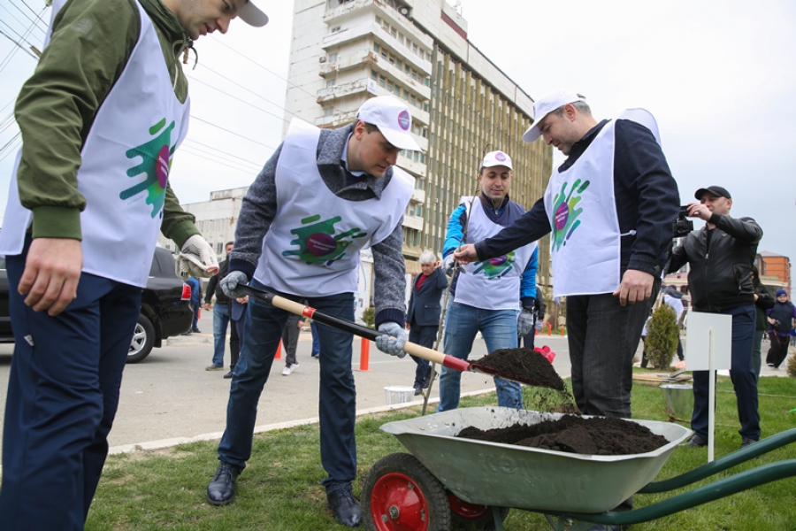 Артем Здунов поддержал экологический марафон