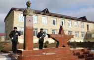 В Дагестане открыли памятник Герою России Магомеду Нурбагандову
