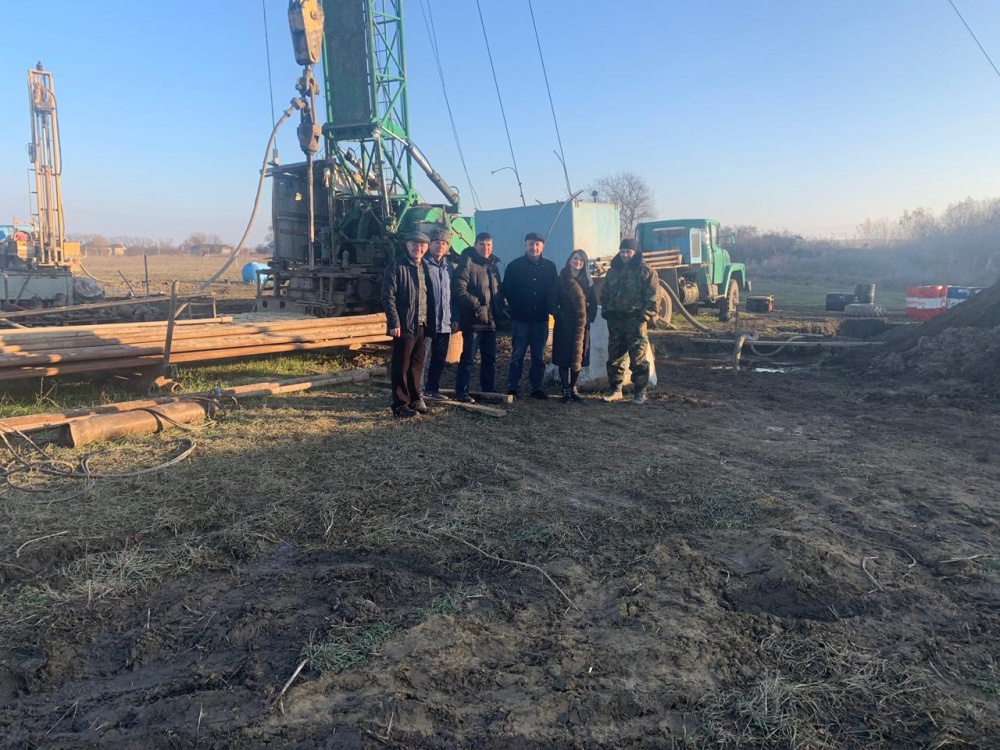 Анна Безрукова проинспектировала ход строительства объектов водоснабжения в Хасавюртовском районе