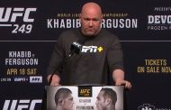 Глава UFC опроверг информацию об отмене боя между Хабибом и Фергюсоном