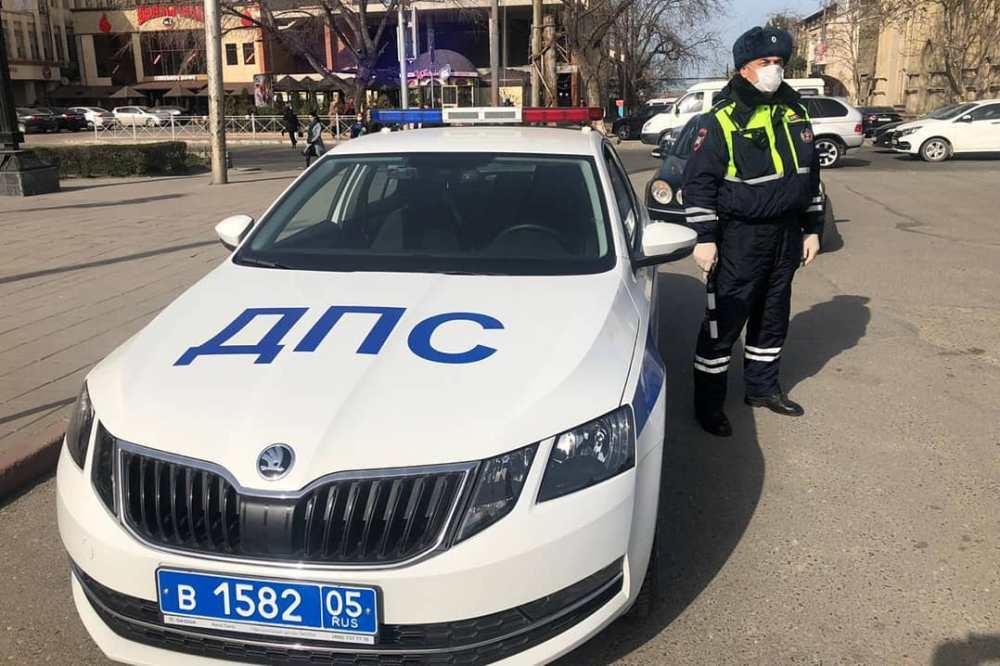В Дагестане полиция начала штрафовать водителей за выезд без необходимости