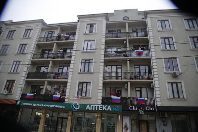 Дербент присоединился к акции «Флаги Победы. 9 мая»