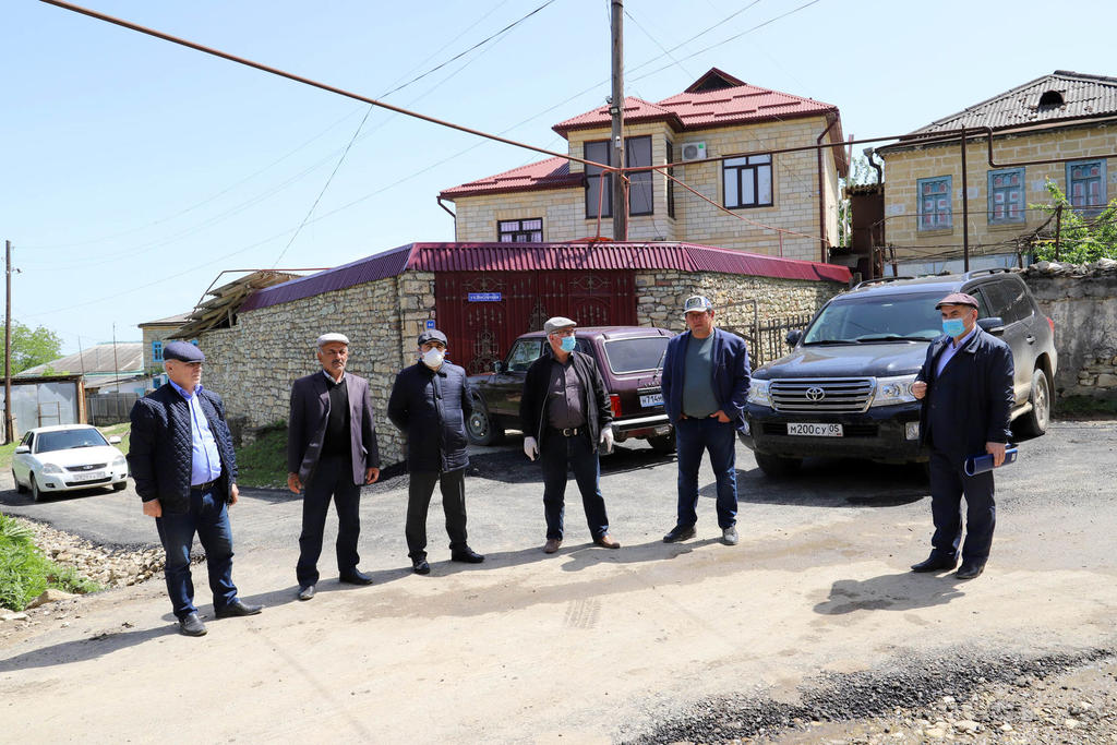 По программе «Мой Дагестан – Мои дороги» в селении Дюбек Табасаранского района отремонтировали улицу
