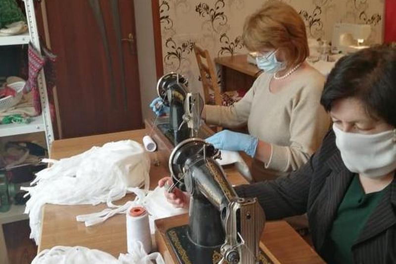 В Ахтынском районе начато производство стерильных марлевых масок