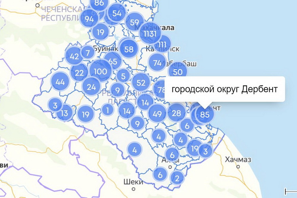 COVID-19 в Дагестане: сводка за 13 мая по городам и районам