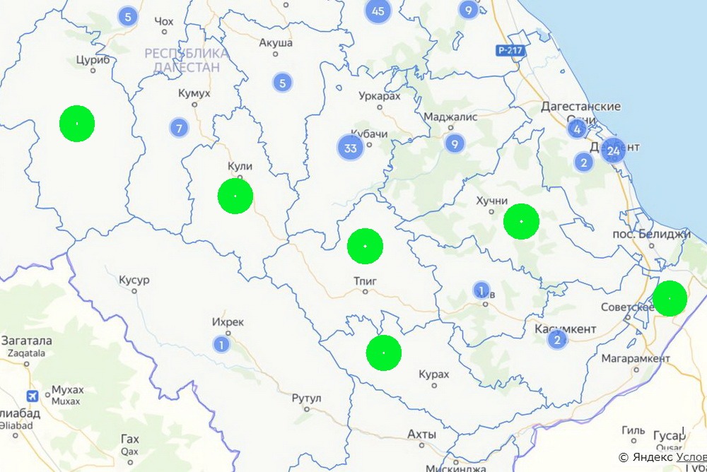 В Дагестане осталось лишь шесть районов без выявленных зараженных COVID-19