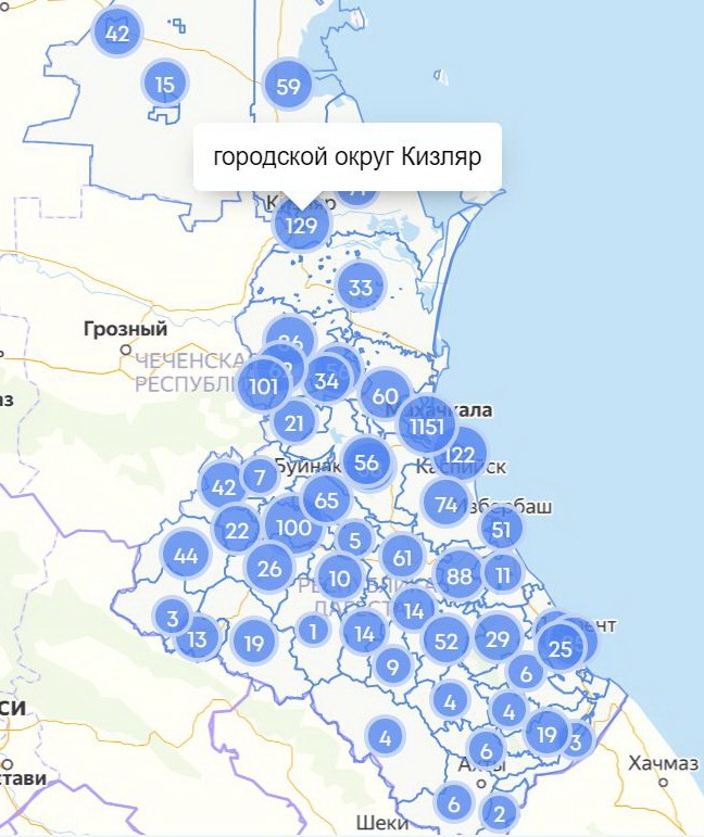 COVID-19 в Дагестане: сводка за 14 мая по городам и районам