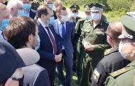 Замглавы Минобороны осмотрел участки для строительства COVID-госпиталя в Дагестане