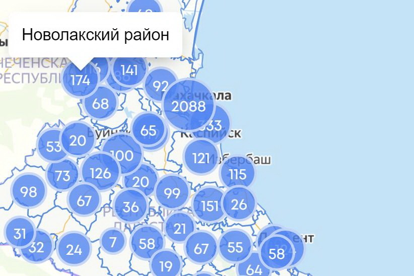 COVID-19 в Дагестане: в Махачкале – более полусотни новых случаев заражения