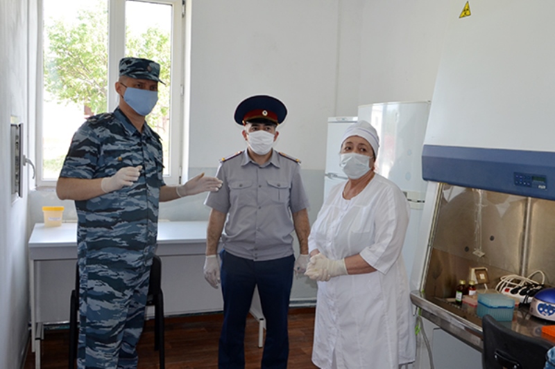 В Дагестане открыли лабораторию для диагностики заключенных на COVID-19