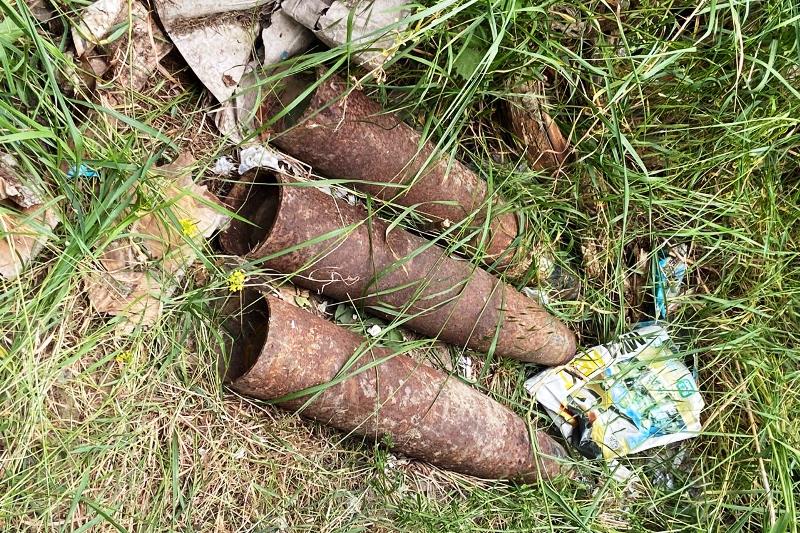 В Карабудахкентском районе взрывотехники уничтожили три боевых снаряда