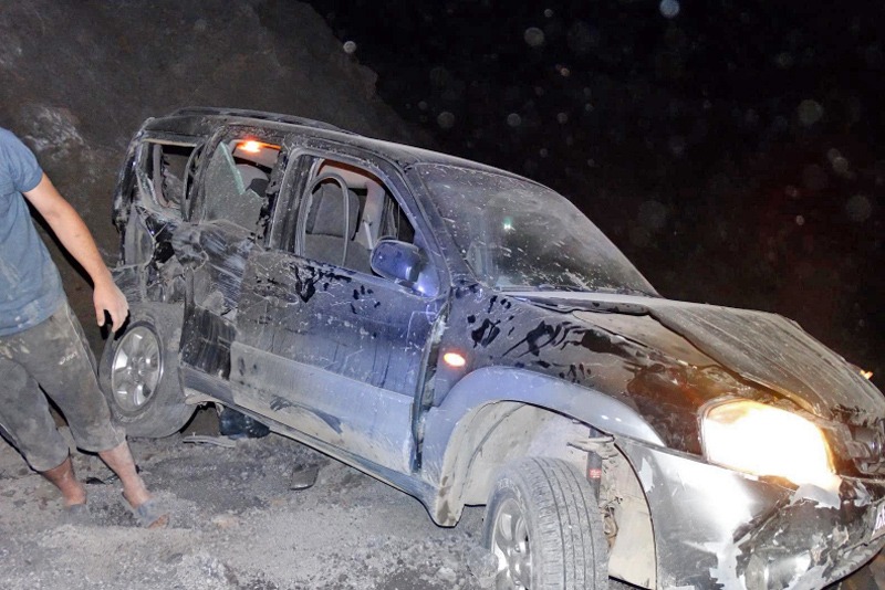 В Лакском районе погиб водитель Mazda, упавшей с обрыва