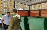 УФСИН заменит колеса в пробной партии мусорных контейнеров в Каспийске