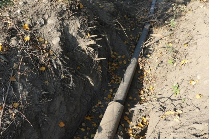 В Магарамкентском районе идет строительство водопровода