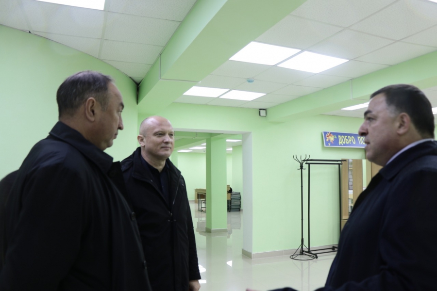 Дмитрий Волков и Инсаф Хайруллин посетили Магарамкентский район и Дербент