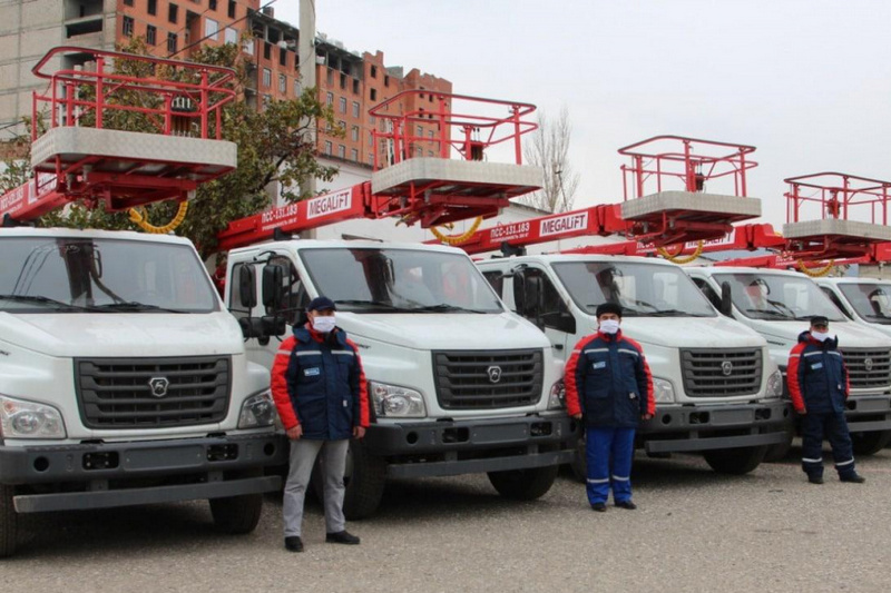 Энергетики Дагестана получили около 150 новых легковушек и внедорожников
