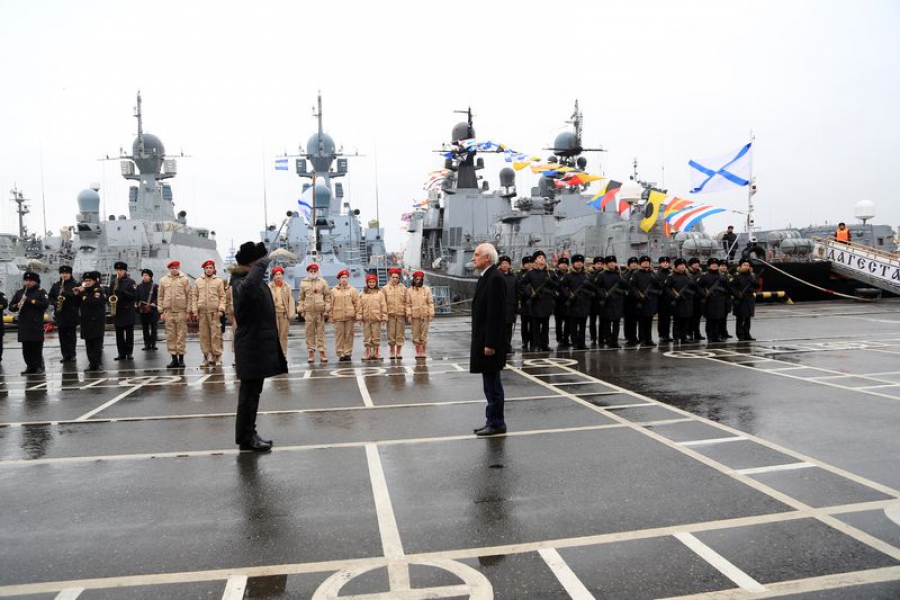 День ракетного корабля «Дагестан» отметили в Махачкале