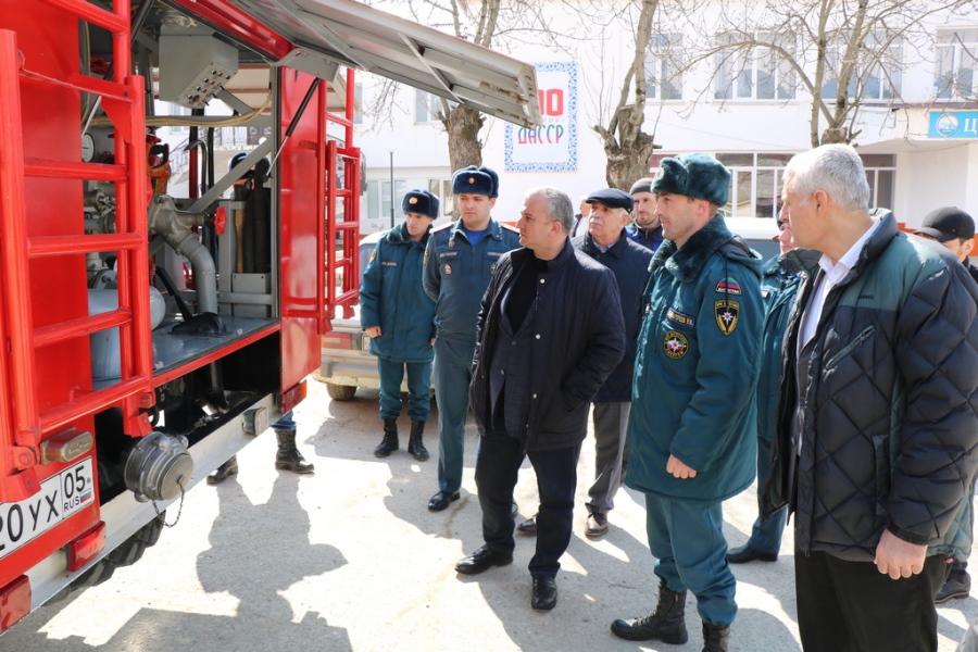 Глава Казбековского района проверил готовность территориальной подсистемы РСЧС