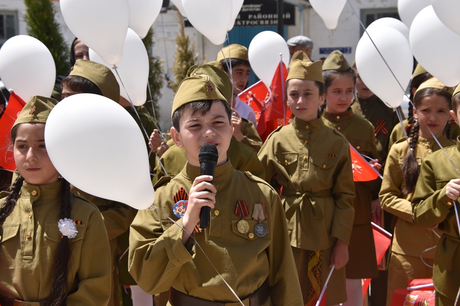 В Акушинском районе Дагестана отпраздновали День Победы