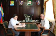 Глава Магарамкентского района встретился с директором филиала ФГБУ «Минмелиоводхоз РД»