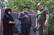 Сергей Меликов навестил семью Гасангусеновых в Шамильском районе