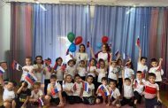 В День флага России в Кайтагском районе прошли выставки детских рисунков