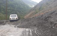 Из-за разрушения дорог прервано движение транспорта между Цумадинским и Цунтинским районами