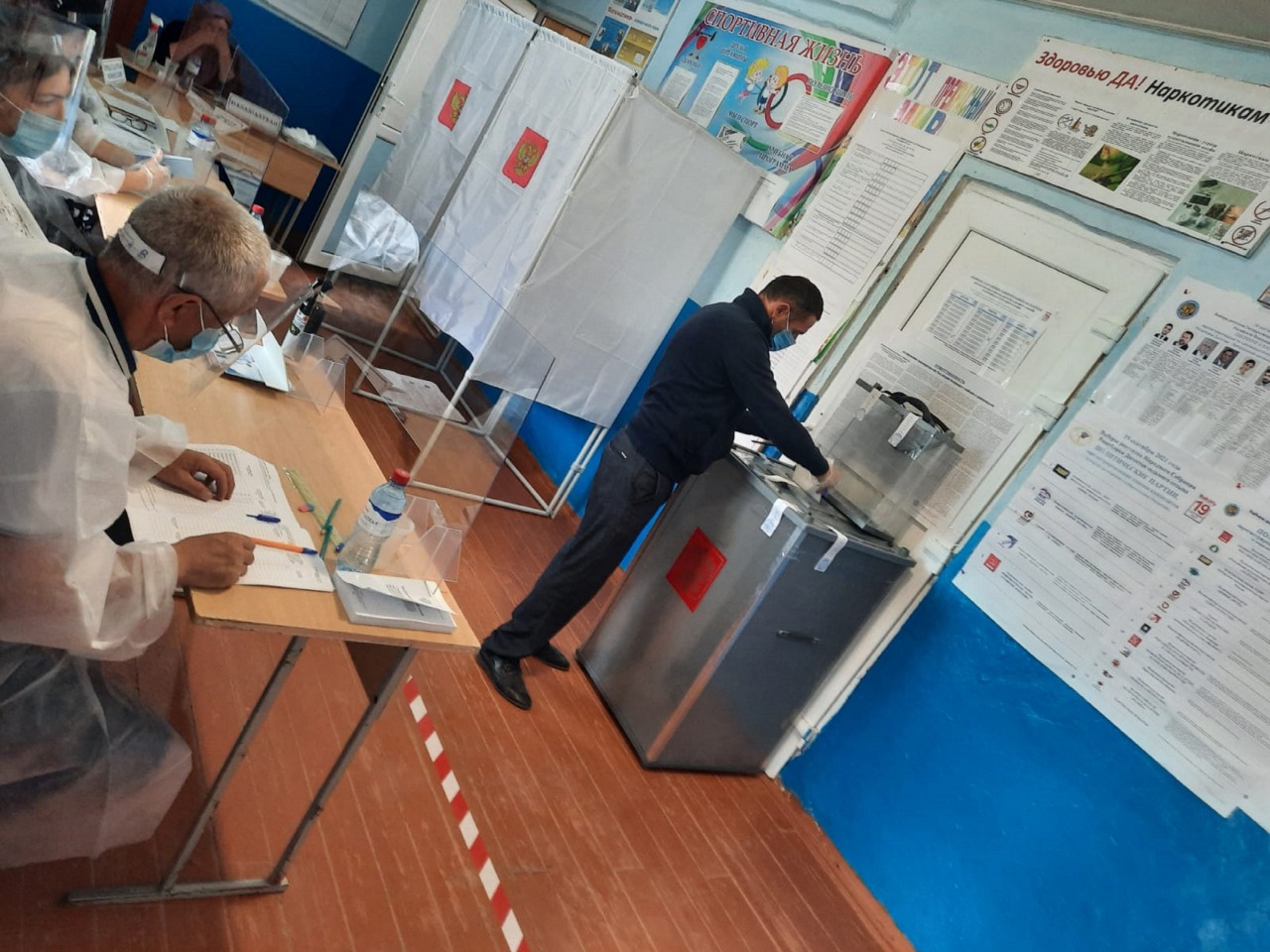 В Кайтагском районе начался первый день выборов в Госдуму РФ и Народного собрания РД