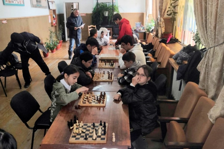 В Кайтагском районе прошли соревнования по шахматам и шашкам