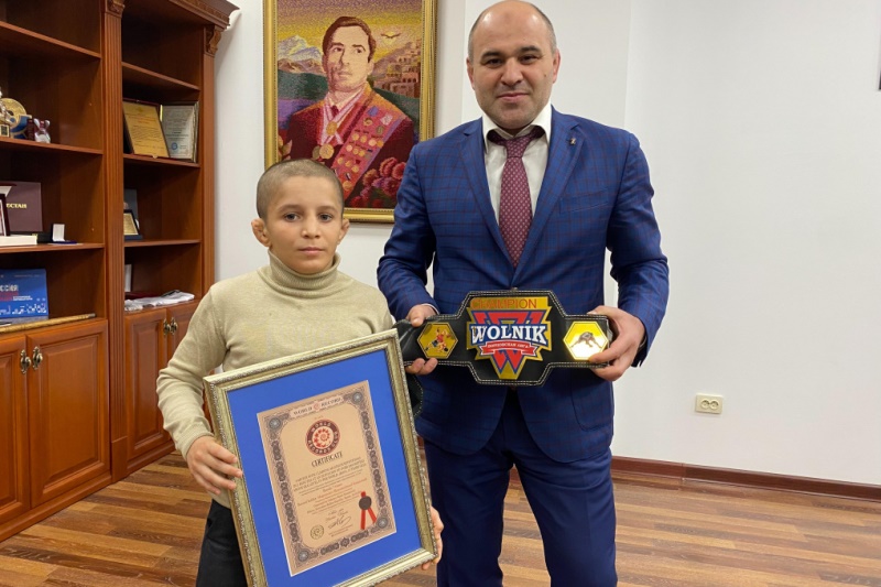 Юный дагестанец попал в Книгу рекордов России