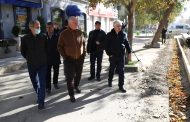 Абдулпатах Амирханов проверил ход реконструкции улицы Коркмасова в Махачкале