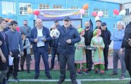 В селе Ирганай открыли футбольное поле