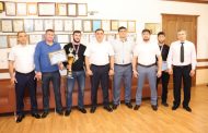 Глава Магарамкентского района наградил победителей чемпионата района по футболу