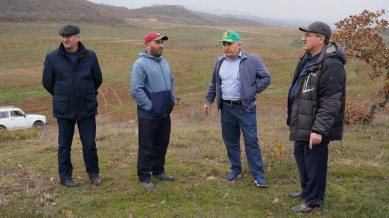 Замглавы Минсельзозпрода Дагестана Шарип Шарипов посетил Табасаранский район