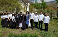 В Курахском районе состоялась закладка аллеи «Сирень Памяти»
