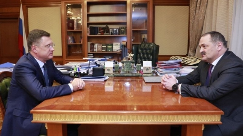 Глава Дагестана провел в Москве встречу с вице-премьером РФ Александром Новаком