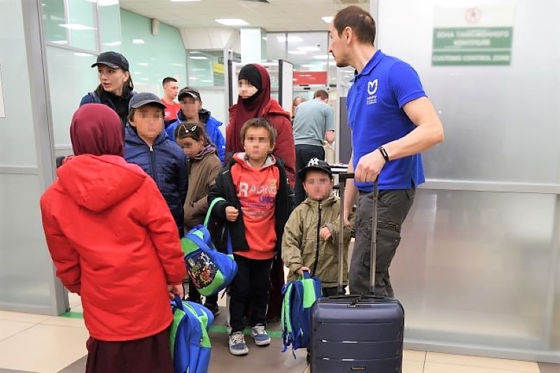 Шестеро дагестанских детей доставлены в Россию из Сирии