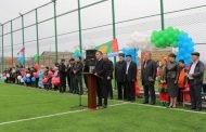 В селе Советское Магарамкентского района открыли мини-футбольное поле